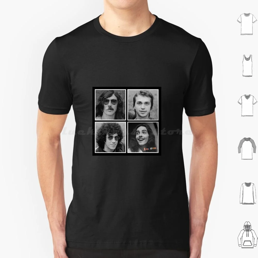 Camiseta Seru de algodón para hombres y mujeres, impresión artesanal, Seru, Giran, Charly, Garcia, Aznar, Moro, Lebon, Argentina, Buenos Aires, artista musical
