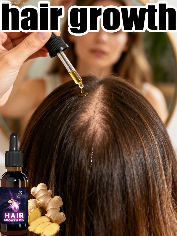 Thickening & Densifying Hair Oil, Scalp Nourishing Booster, Adds Visible Volume and Body, For Thinning Hair Areas, All Hair Type