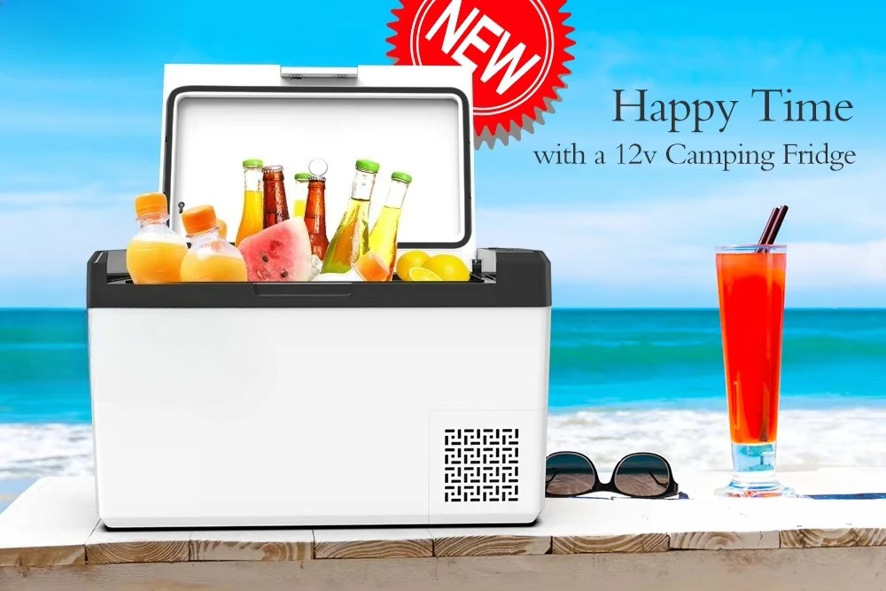 25L Portable 12v Dc Compressor Mini Car Fridges Freezer Refrigerator Car Freezers for Camping Outdoor caravan Rv