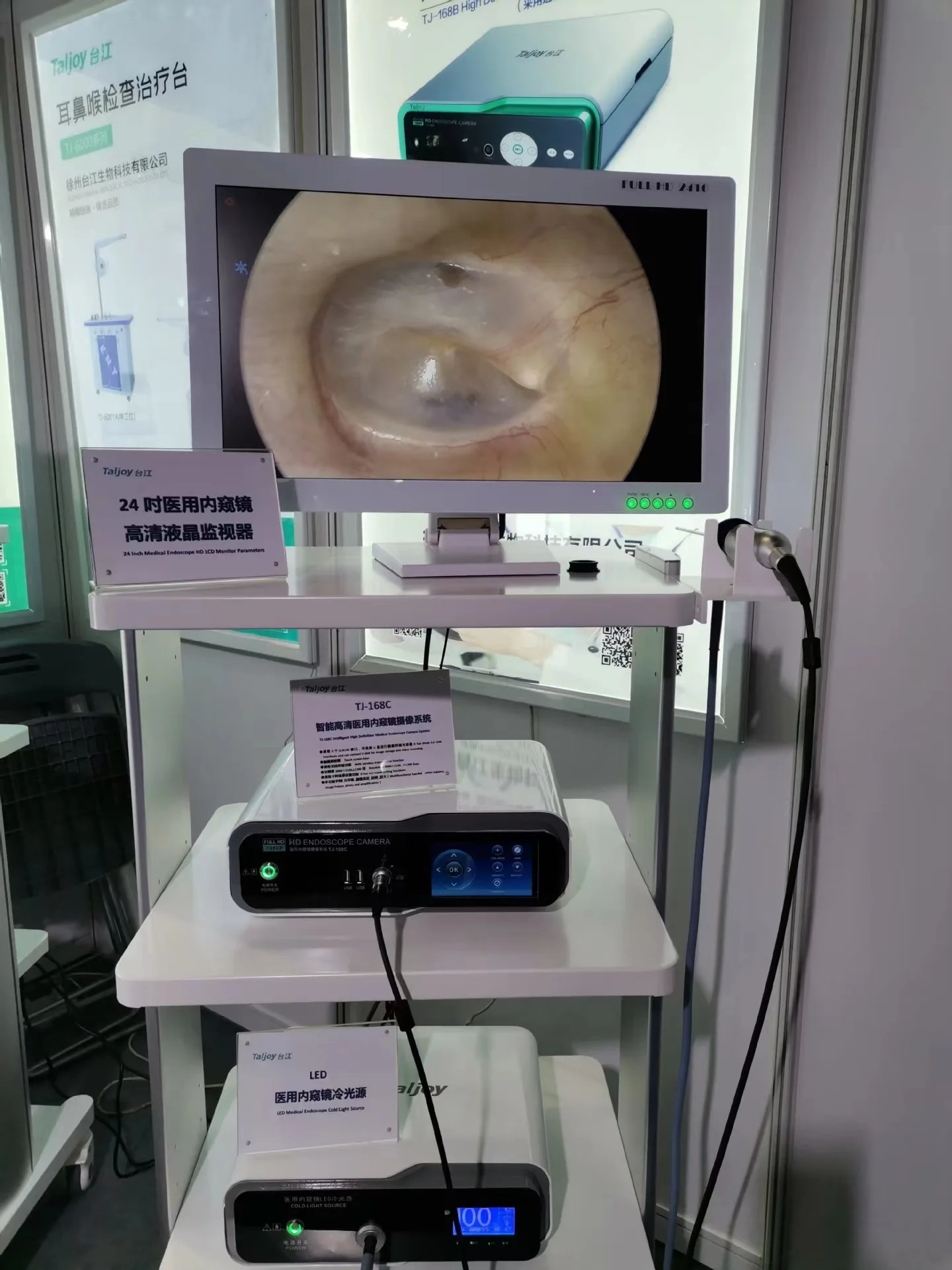 WI-168C Smart Endoscope System ENT Endoscope Camera HD 5G IPX7 Recording Endoscopy Machine Price