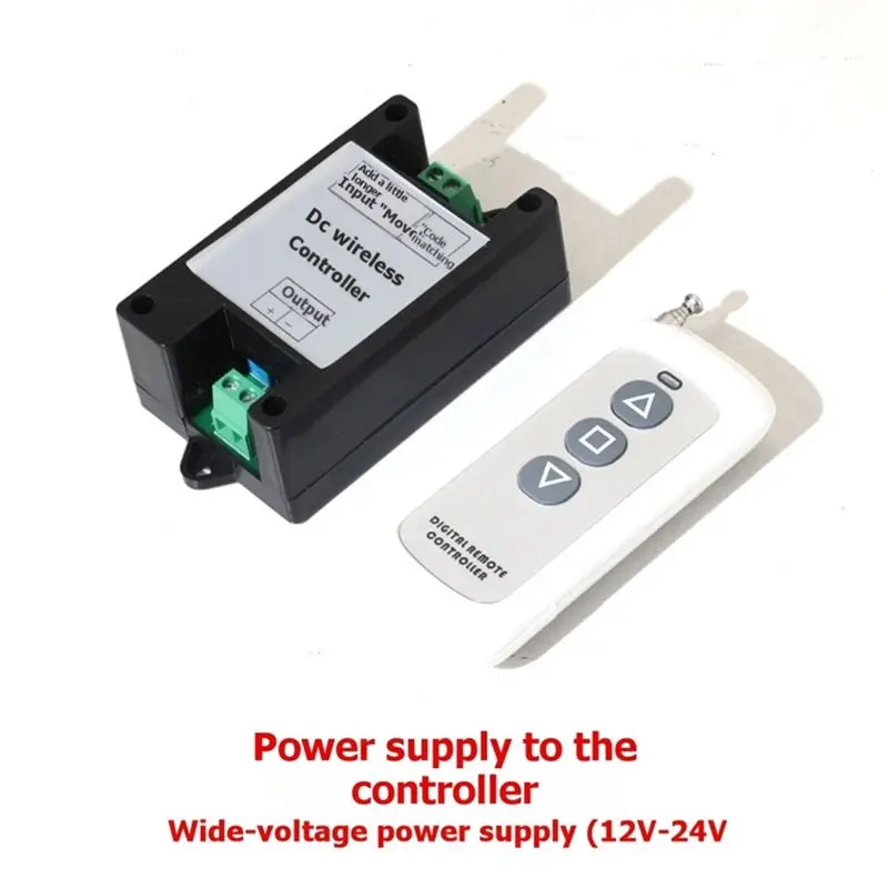 DC Motor 12V/24V Wireless Controller Controlling The Stop Extension And Retraction Of Linear Actuator Wireless Remote