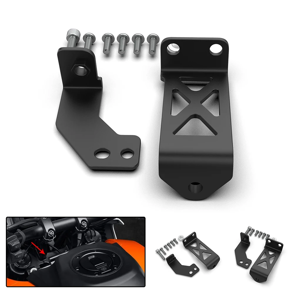 

2024 Motorcycle Accessories Steering Damper Bracket Support Kit For Pan America 1250 RA1250/S Special PA1250 Standard 2021-2023