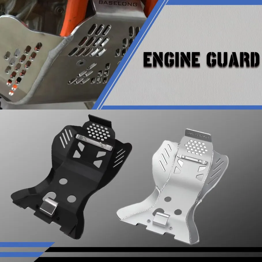 

Engine Skidplate Skid Plate Guard For Husaberg FE450 FE201 FE 450 201 2013 2014 For Husqvarna FC450 FC501 FE501 FC 501 2015 2016