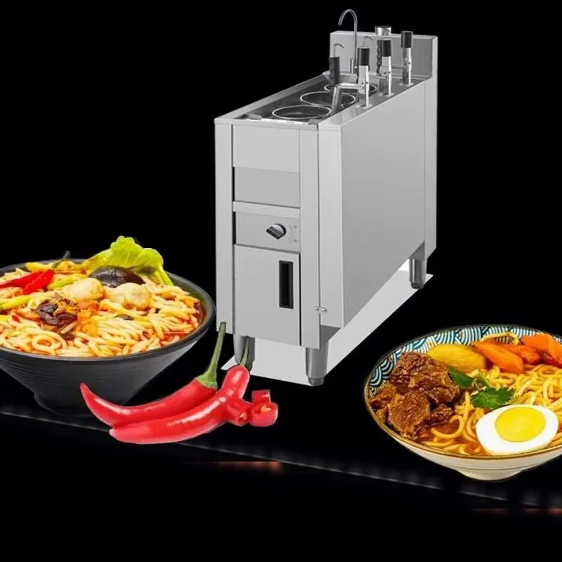 Commercial 3-Pot Electric  Auto-Raising Kitchen Equipment view 4