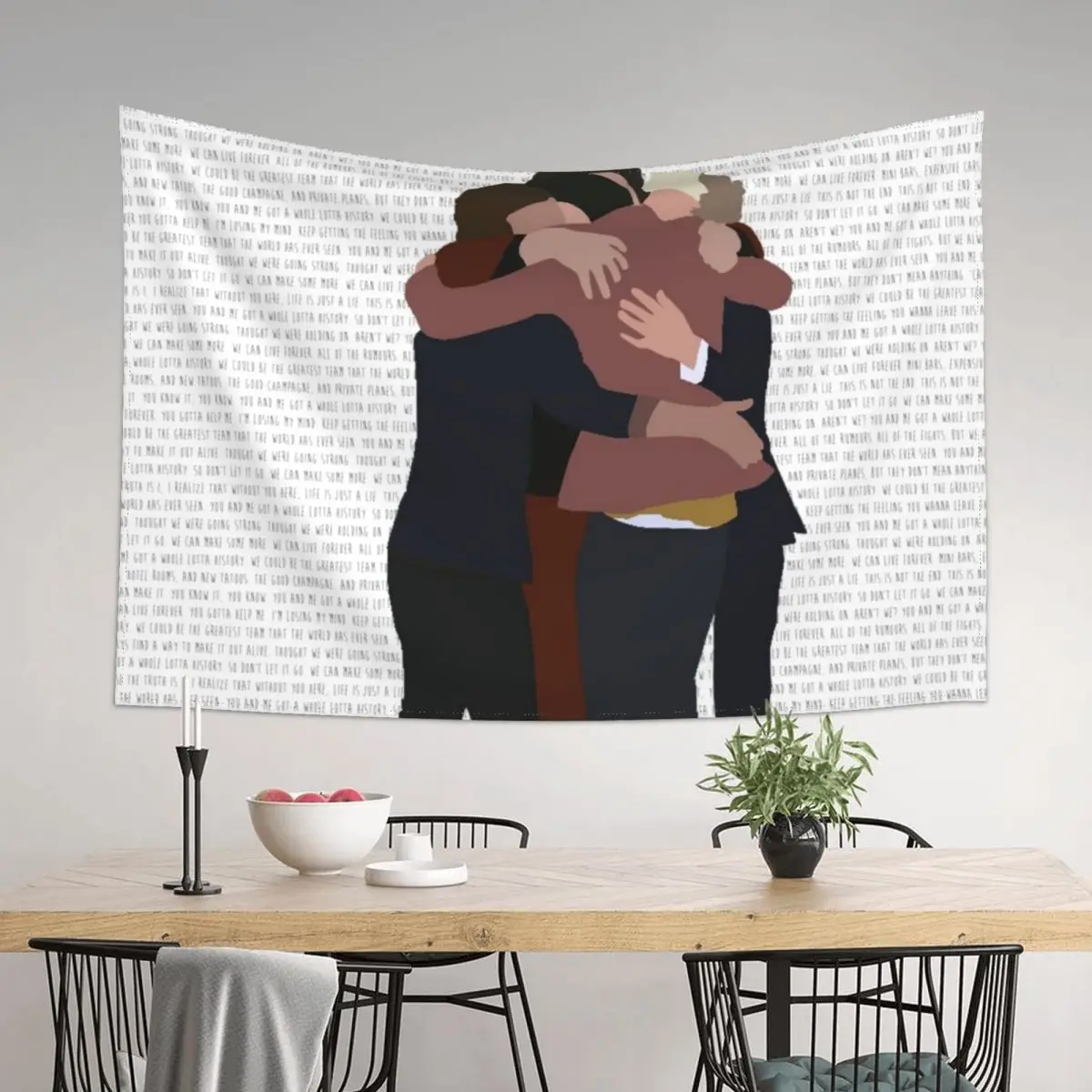 

a whole lotta history Tapestry Wall Carpet Wallpapers Home Decor Wall Hanging Decor Room Decor Korean Style Tapestry