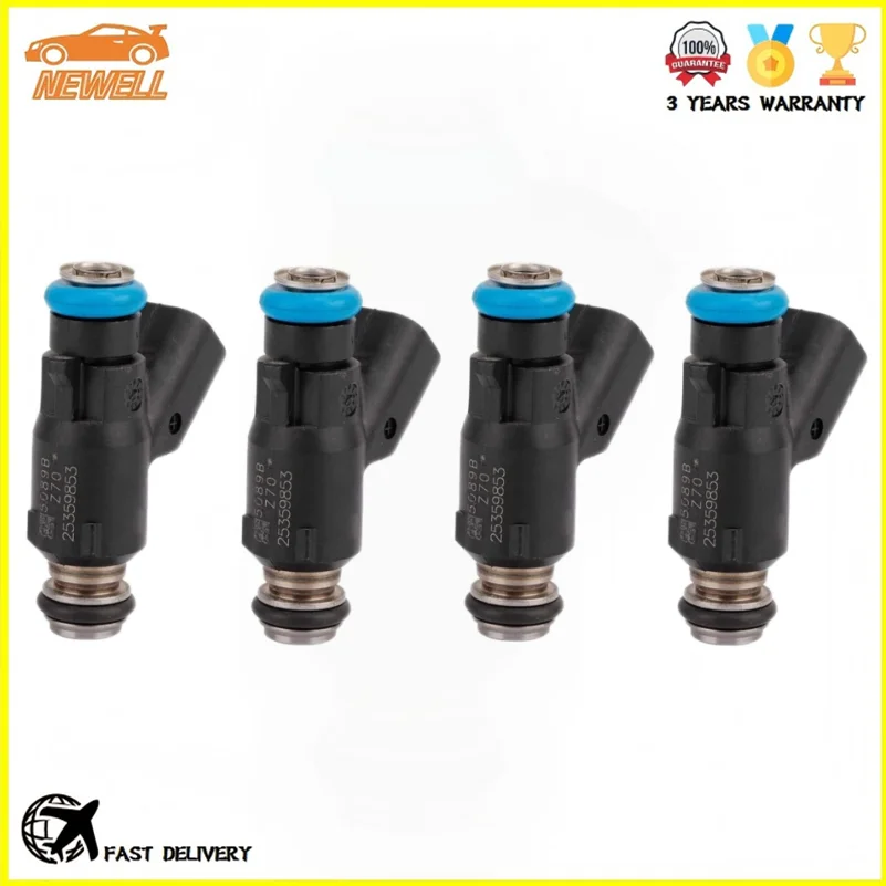 

4pcs 25359853 Fuel injector For Chevrolet 2000-2016 For BYD F3 Engine Nozzle High Quality Automobile Parts