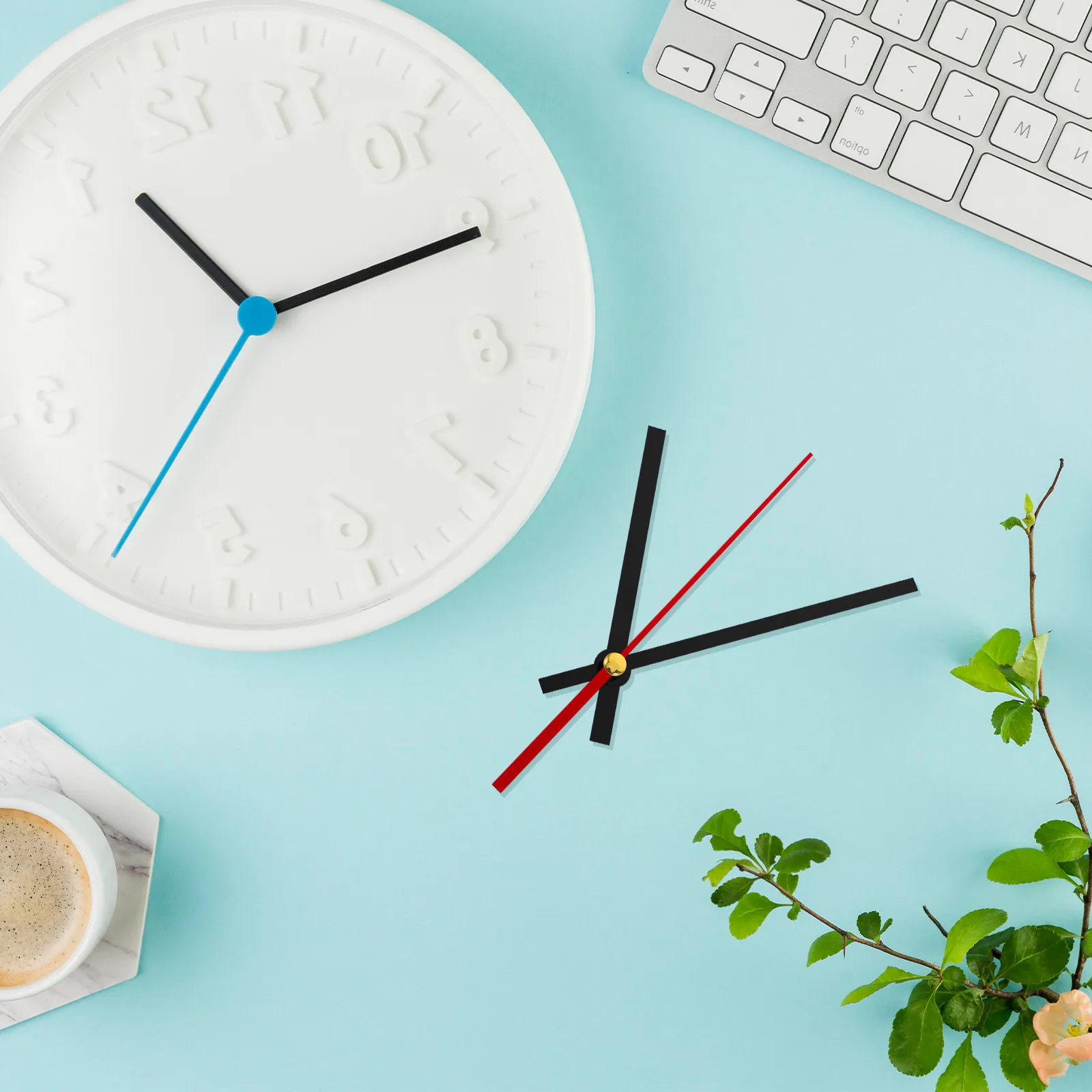 10Sets Metal Clock Hands Professional Grade Delicate Yet Sturdy Clock Accessories for Repairing Making Or Decorating Clocks