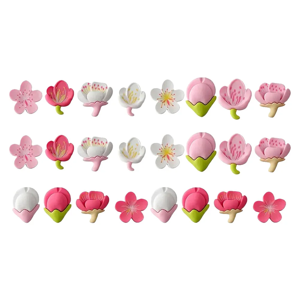 24 Pcs Pin Cute Hair Barrettes Corkboard Pins Felt Poster Hanging Strips Accessories Tacks