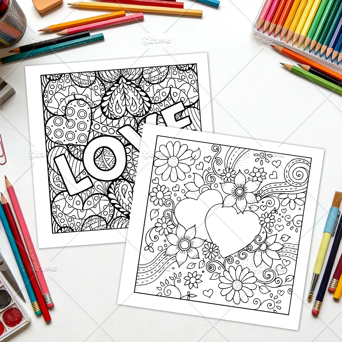 STRESS-ABWEHRENDE Malbücher für Erwachsene und Jugendliche mit niedlichen, gemütlichen täglichen Aktivitäten zur Entspannung (Cozy Spaces Coloring) – Detail 7