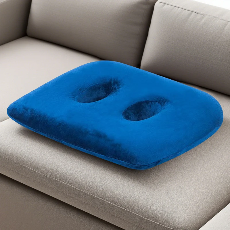 

Подушка для сиденья с двойным отверстием, удобная подушка для ягодиц для офисного стула, автомобильное сиденье, облегчение хвостовой кости, ишиаса