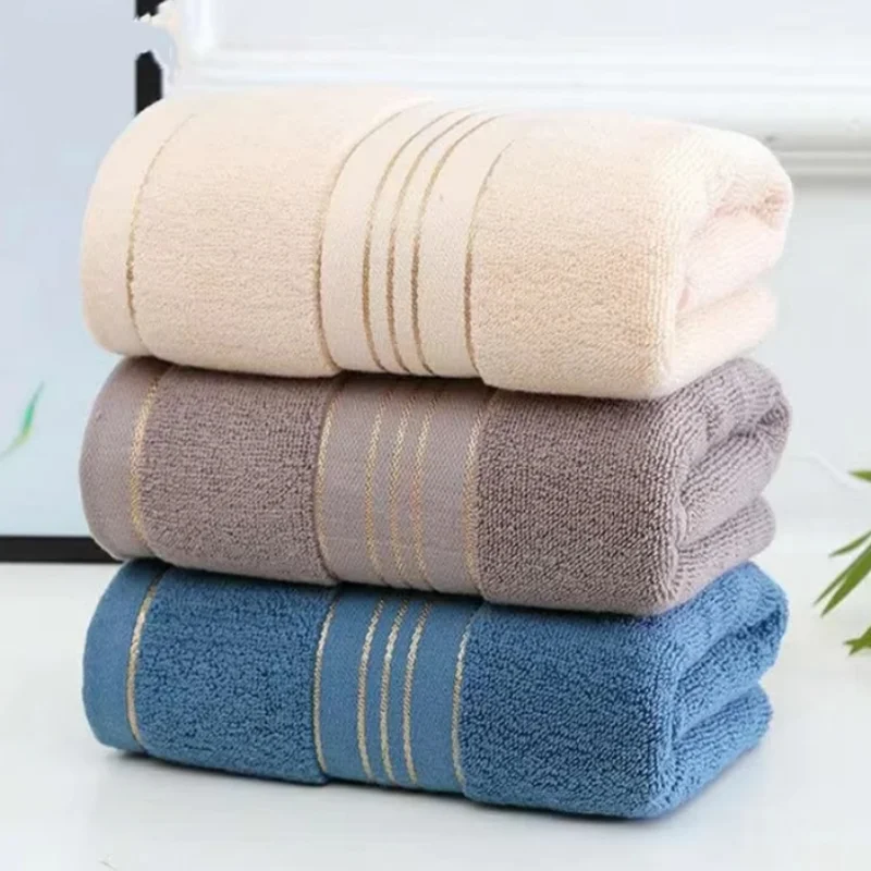 2pcs Pure Cotton Towel Jacquard Household Face Wash Water Absorbing Face Towel Gift Manufacturing Embroidered Towel image 4