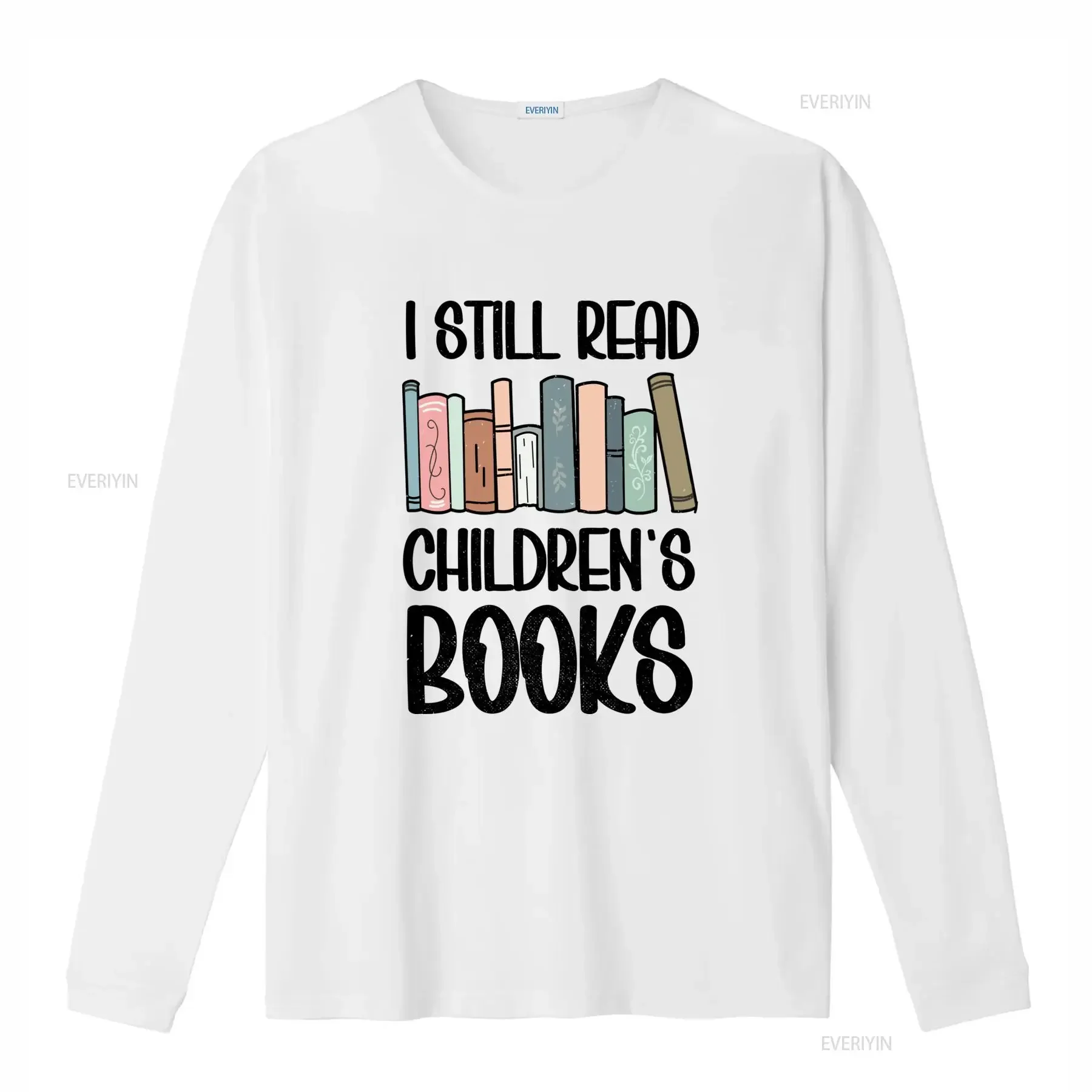 Aesthetic Vintage Book Stack Print Lover Casual T Shirt vintage Washed designer clothes Slightly Comfortable Unisex fashion