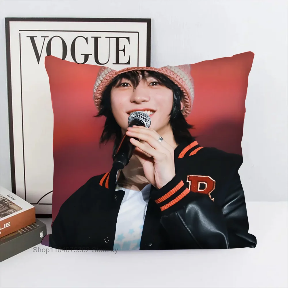 1 قطعة أنطون Chanyoung Lee Kpop كيس وسادة وسادة مربعة غطاء الوسادة غرفة نوم أريكة غرفة الديكور غطاء وسادة غير رسمي