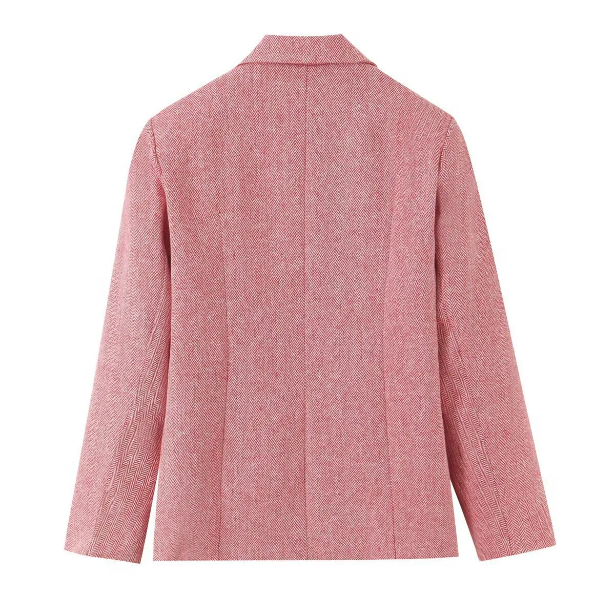 Women's Fashionable Casual Double-Breasted Blazer   Z84E