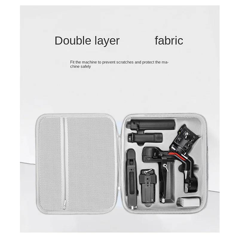 

A96I-Anti-Pressure Storage Box Hardshell Carrying Case Suitcase For DJI Ronin RS 4 Gimbal Stabilizer