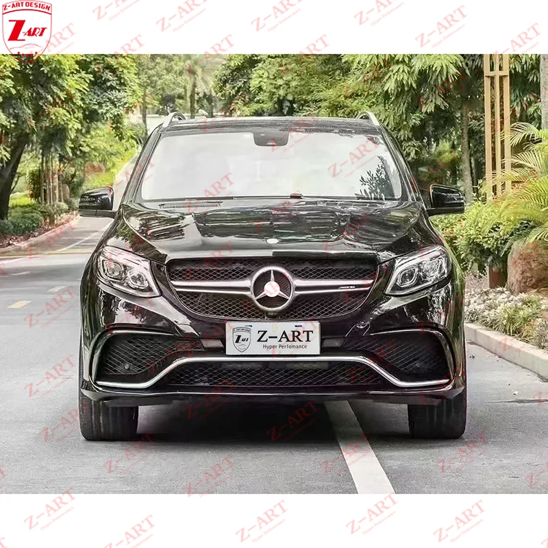 Z-ART Facelift Body Kit for Mercedes Benz ML 2012-2015 Upgrade GLE63 Kit Body Kit for W166 ML350 ML400 ML63 Old to New Body Kit