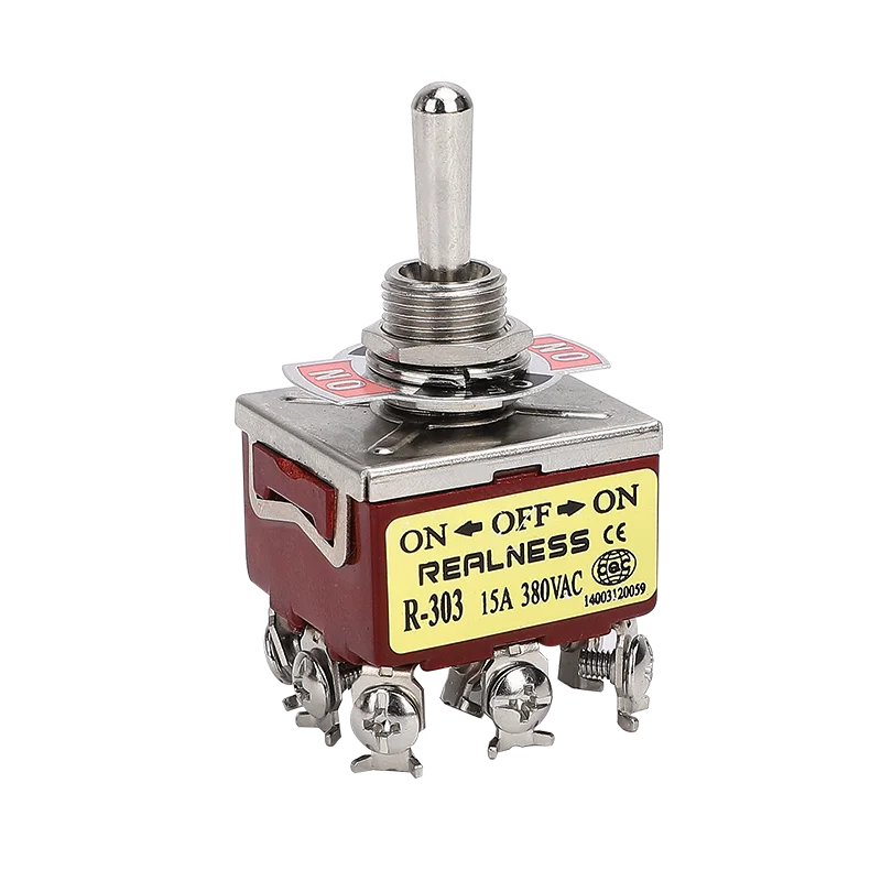 E-TEN 1021/1221/1321/223 Toggle Switch Silver Contact High Current Rocker Arm Locking/Self-Reset Electrical Control Component