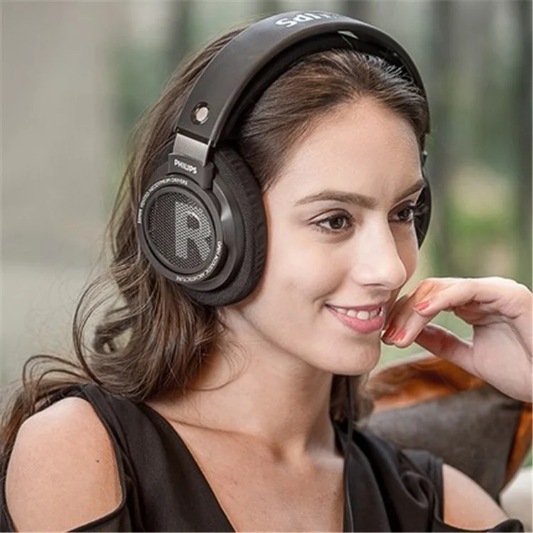 Phi Lips Original SHP9500 Hifi Wired High Fidelity Wearing Subwoofer Noise Reduction Headphones