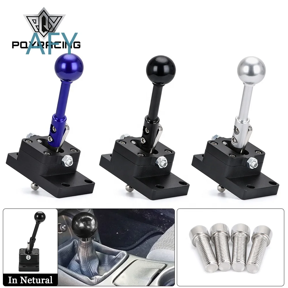 T56 6-Speed Short Throw Shifter with Base Shift Knob Billet for 93-02 Camaro Firebird F-Body LS1 PQY-PDZ03 car transmission