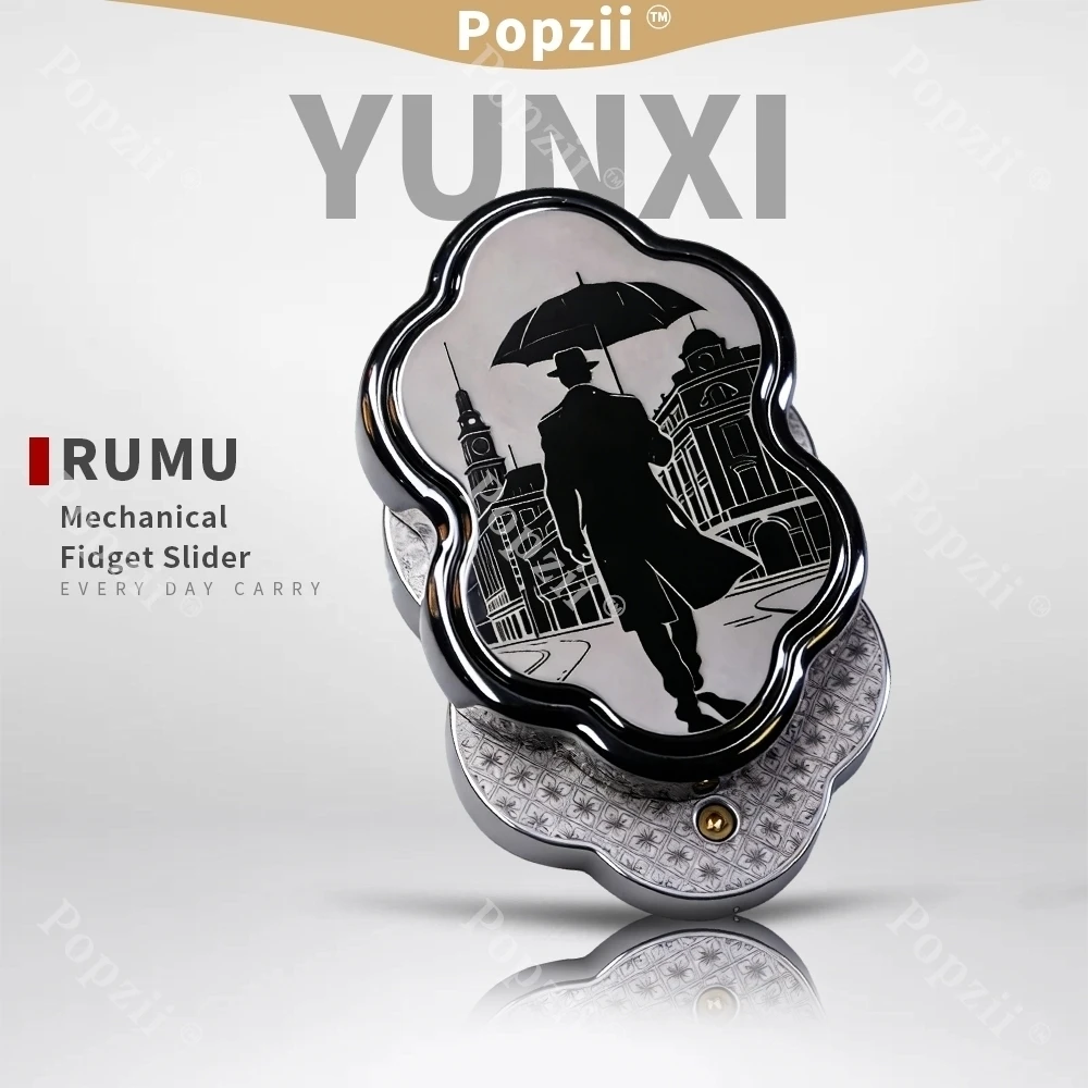 

Механический многоорбитальный слайдер RUMU EDC из циркония: несколько способов игры, игрушка-антистресс для взрослых