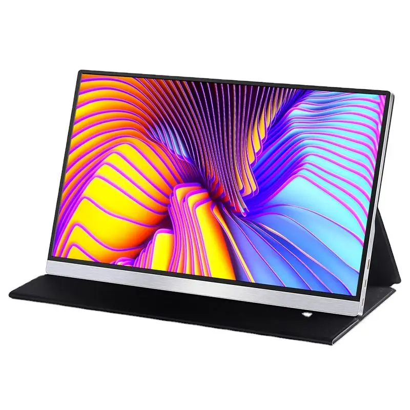

Производитель ультратонкий портативный монитор 15,6 дюйма 1920*1080 Full HD с USB Type-C для расширения мобильного ПК, игрового экрана ноутбука