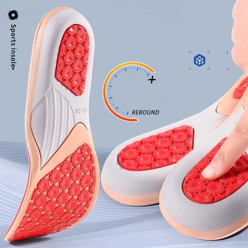 

Anti-roll Sports Insoles TPU Arch Protection Shock-absorbing Special Basketball Running Insoles For Men