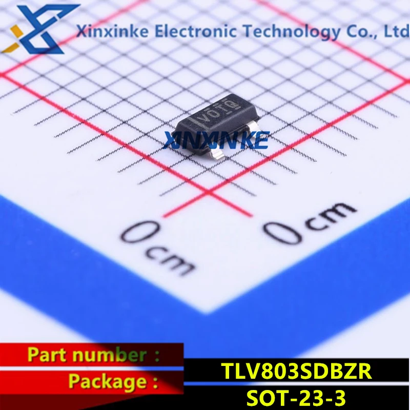 50PCS TLV803SDBZR SOT-23-3 Mark: VOTQ Supervisory Circuits 3P Voltage Supervisory Power Management ICs Brand New Original