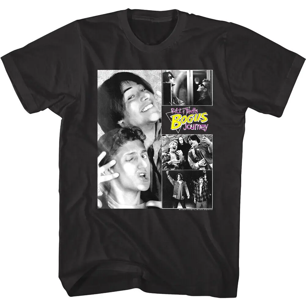 Bill Ted'S Bogus Journey Collage Men'S T Shirt Movie Keanu Reeves Music