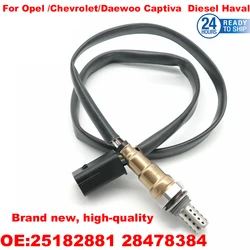 Wysokiej jakości sonda Lambda do opla/chevroleta/Daewoo Captiva 2013 2.2 Diesel 163pk. OE 25182881 28478384 Haval H8 H9 2.0