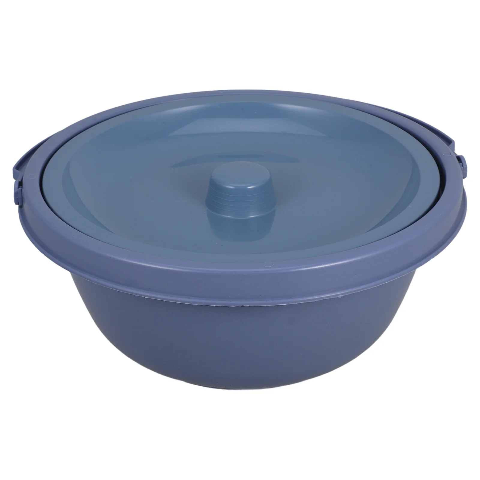

Compact Plastic Spittoon Portable Toilet for Adults Smooth Surface Easy to Carry Lightweight Durable Walker Commode