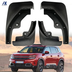 4pcs Mud Flaps For Citroen C5 Aircross 2017 -on Mudflaps Splash Guards Flap Mudguards Fender 2018 2019 2020 OE/OEM #1636054780