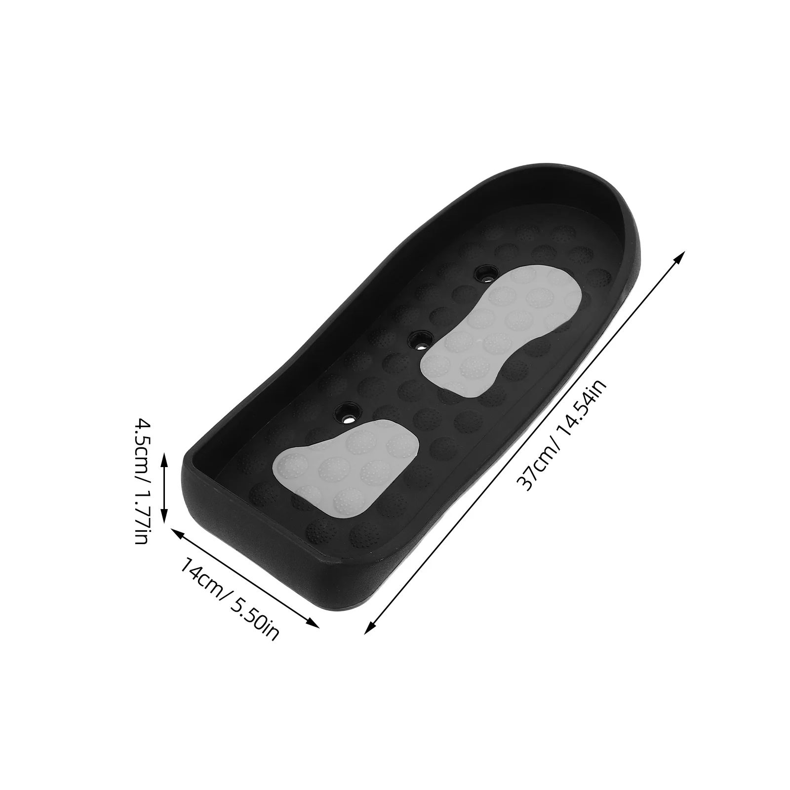 1 paar elliptische machine voetpedalen universele vervanging voor fitnessapparatuur comfort grip antislip loopvlak stille werking