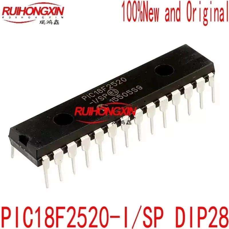 PIC18F2520-I/SP DIP-28 original chip microcontroller plug-in 8-bit microcontroller MCU