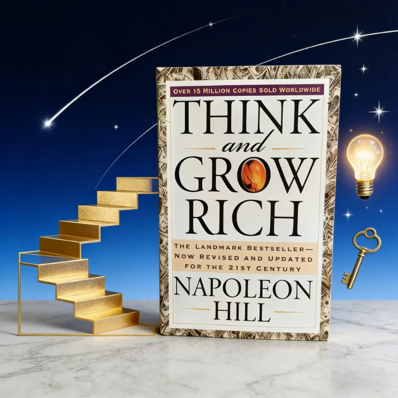 

2026 Think and Grow Rich By Napoleon Hill The Landmark Bestseller Now Revised and Updated for The 21st Century Book
