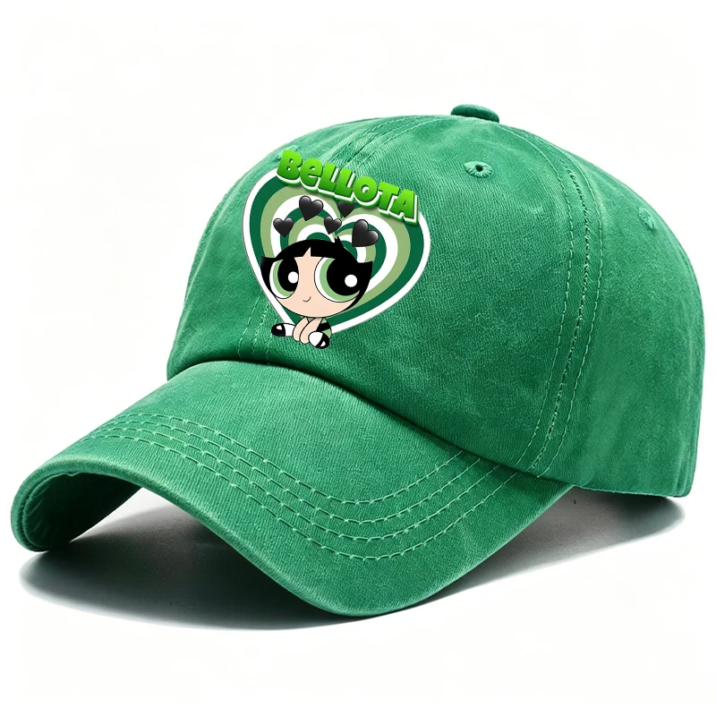Boné de Beisebol The Powerpuff - Vintage Fashion Hats avaliação e preço