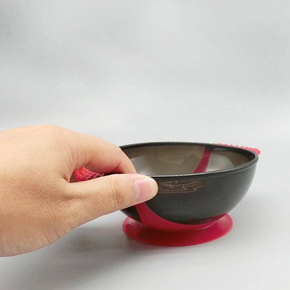 

4Pcs Silicone Suction Cup Bowl Anti-Tilt Hair Coloring Mixing Bowl for Salon and Home Use Color Bowls for Hair Stylist