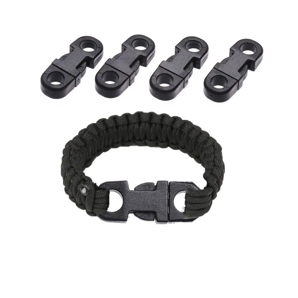 مشبك سوار مظلات منحني صغير الجانب ، حزام ياقة كلب ذاتي الصنع ، تخييم خارجي ، حقيبة ظهر ، 4 * #3