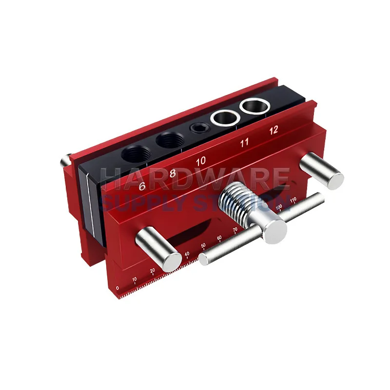 

Инструмент для сверления отверстий в дереве: регулируемый вертикальный локатор для точного размещения штифтов и дюбелей