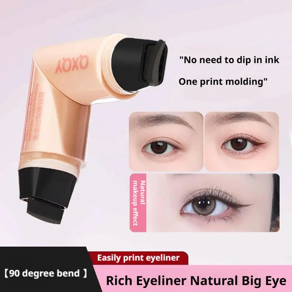 Long-Lasting Waterproof Eyeliner Pen Double-Head Eyeliner Pen Natural Waterproof Stain-Resistant Quick-Drying Facial Cosmetics