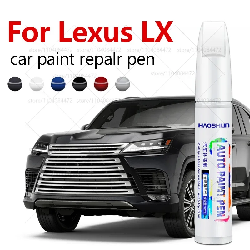 

Ручка для ремонта автомобильной краски для Lexus LX 1996-2025 гг., аксессуары для ремонта царапин, белый 083, черный 2023, зеленый, 6X4, серебристый, 1J7, серый