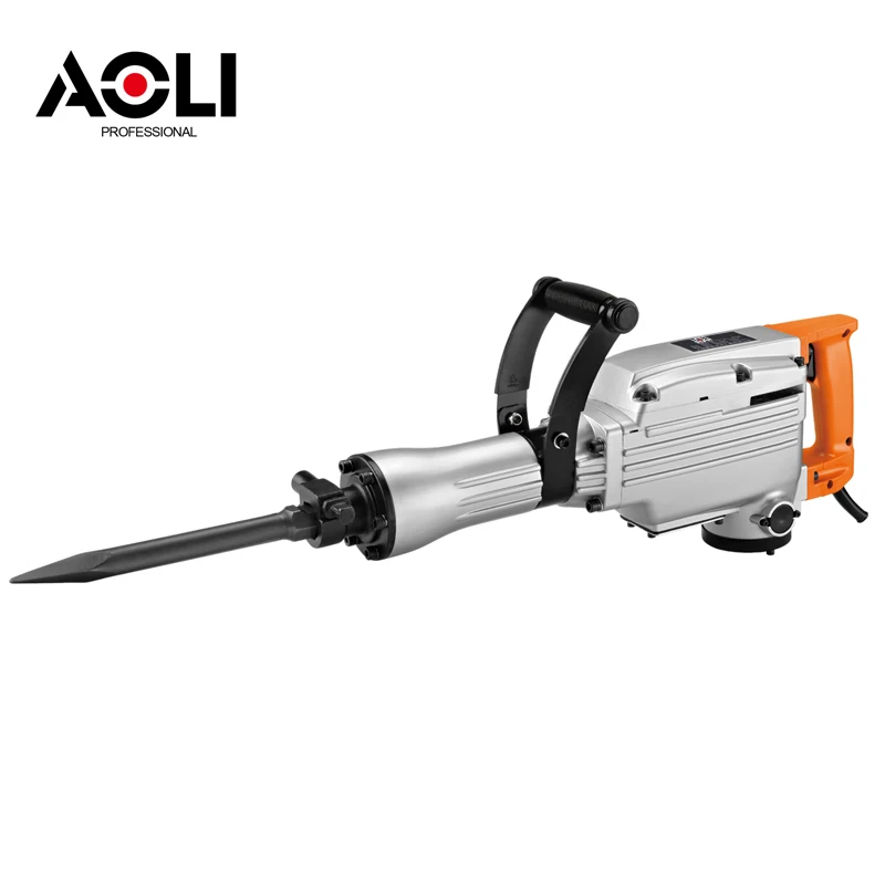 Electric Breaker Jack Hammer Rock Drill for Professional Heavy Duty Construction Concrete Stone Destruction Power Tool Pro