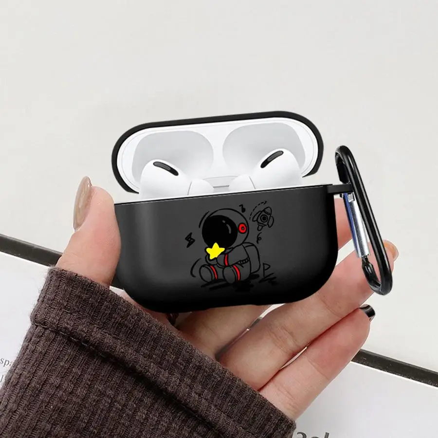 Super Cute Astronaut Case For Airpods Pro 4 2 1 3 Pro2 Pro3 Earphone Cases Cover