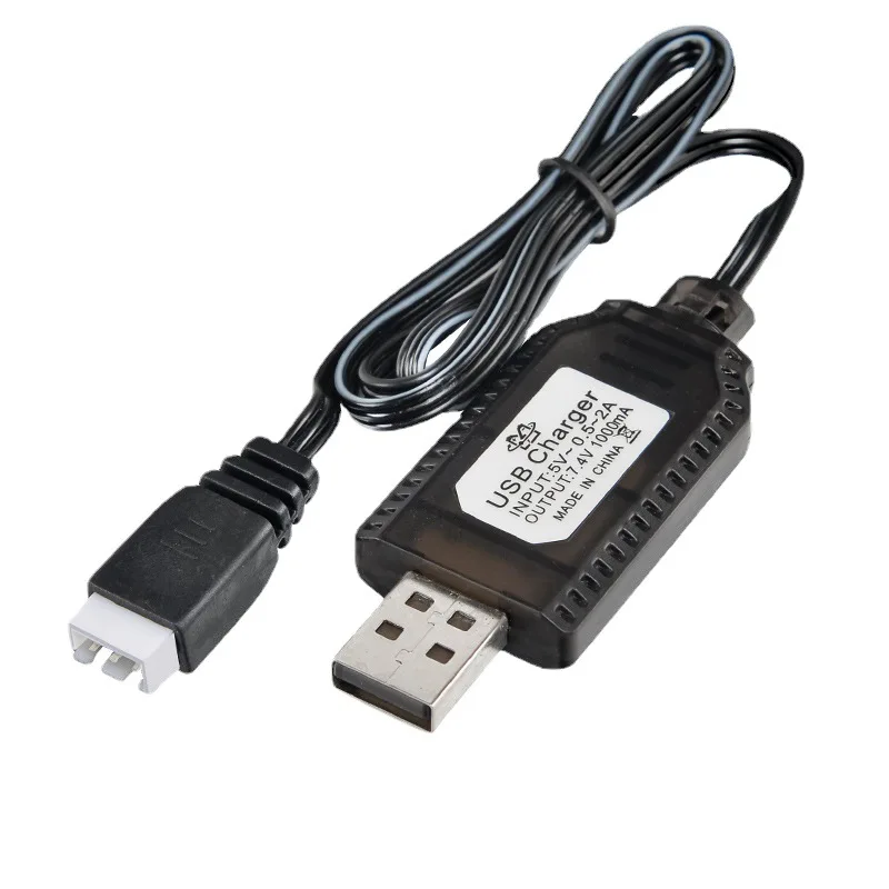 7,4 V USB Lithium Batterie Ladegerät Kabel XH-3P Smart Wiederaufladbare Li-Ion Batterie Ladegerät Spielzeug Fernbedienung Lade Adapter