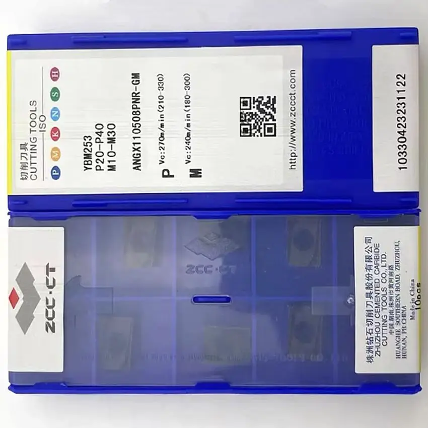 

ANGX110504PNR-GM YBM253/ANGX110508PNR-GM YBM253 ZCC.CT Твердосплавные пластины с ЧПУ Инструменты для фрезерных пластин Для стали, нержавеющей стали