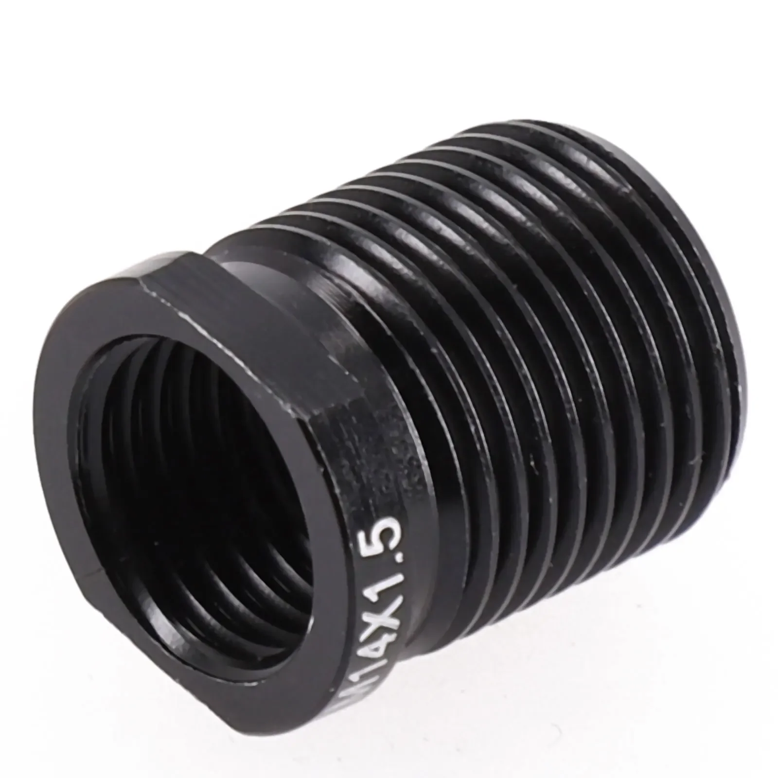 Precision Machined Aluminum Alloy Adapter With Threaded Insert For Shift Knobs On M10 1.25 M8 1.25 M10 1.5 1.5 Setups