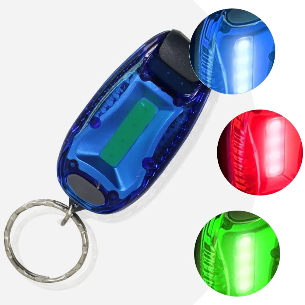 

3 Pcs Backpack Light with Ring Mini Keychain Flashlight Portable Abs Lights for Safety