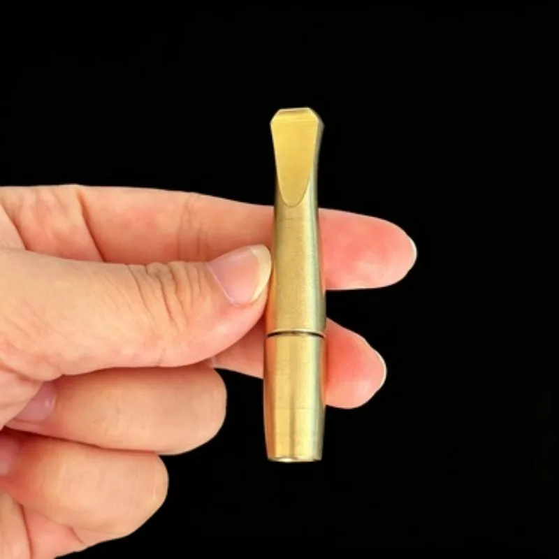 1/2 Pcs Healthy Brass Smoke filter Reducing Tar For Thick Thin Smoking Gadgets Cleanable Cycle Use Cigarette Holder Tool