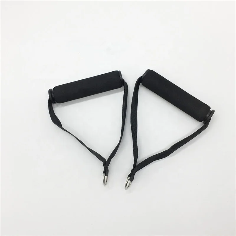 Hampool-Juego de bandas de resistencia de látex elásticas portátiles, 6 tubos, 11 Uds., cuerda de tracción de látex para Yoga, látex elástico portátil para Fitness