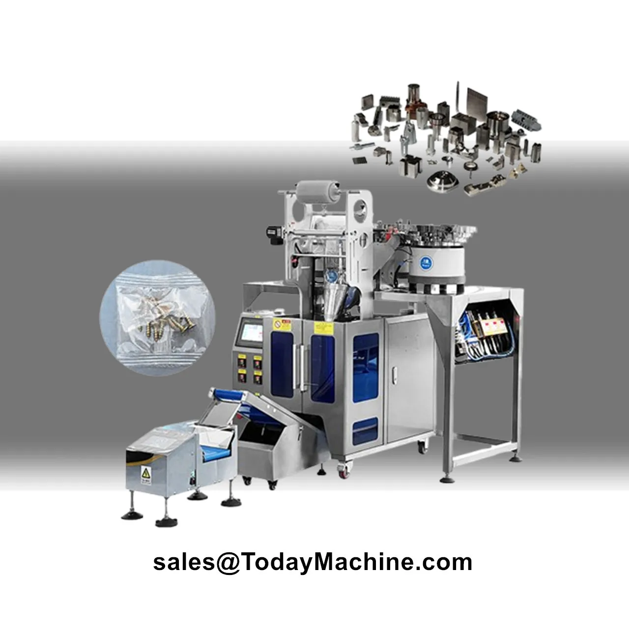 Automatic Counting and Packing Machine for Screws Bolt Hardware Plastic Bag Wire Nail