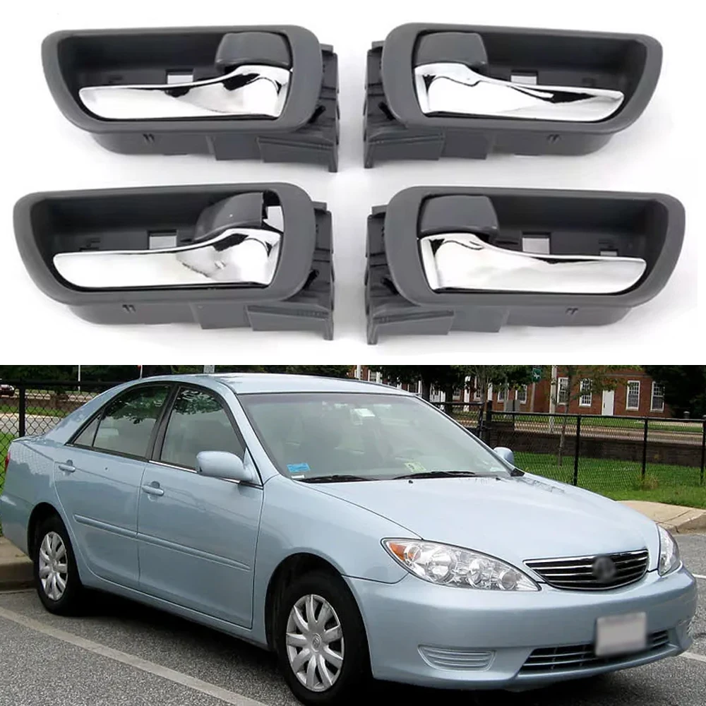 

Подходит для Toyota Camry 2002-2006 Chrome manija de puerta nueva Interior izquierdo Kadın Reemplazo 69206-33040